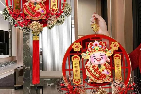 财神爷挂像家中怎么挂好  挂财神爷图有什么讲究