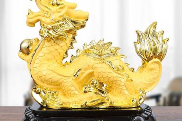 招财风水解析：纳财金龙摆件