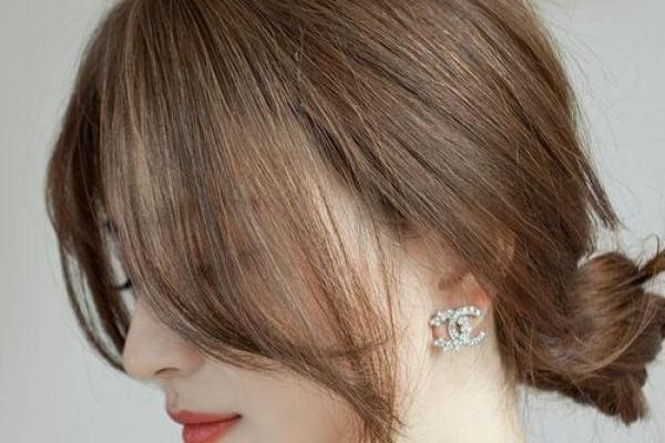 八字分刘海 八字分刘海