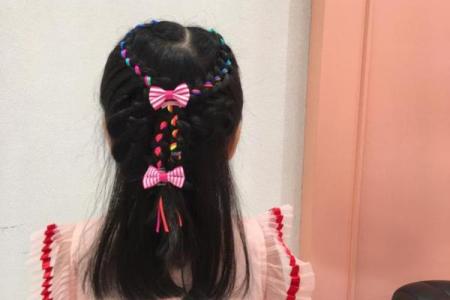 12星座小孩的辫子怎么扎