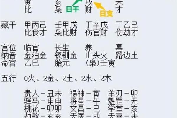 八字日干本性
