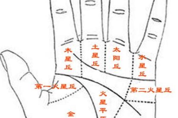 图解：手相土星环算命