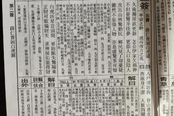 佛祖灵签解签大全7签