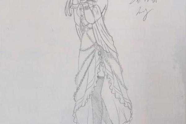 q版12星座公主简笔画之处女座