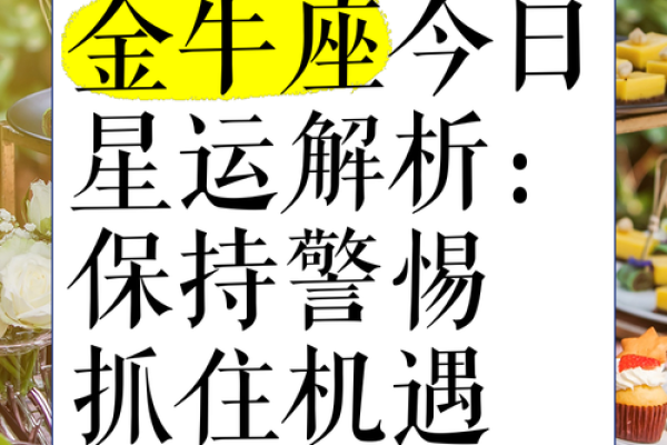 金牛座今日运势星座乐