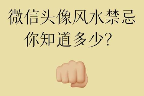微信头像风水禁忌！选错会倒霉
