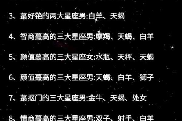十二星座最适合听什么歌男生