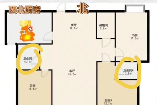 房子厕所风水布局