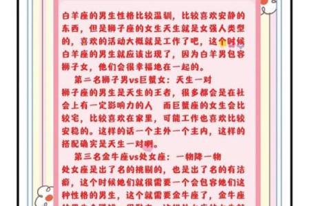 12星座和哪个星座是天生一对的呀