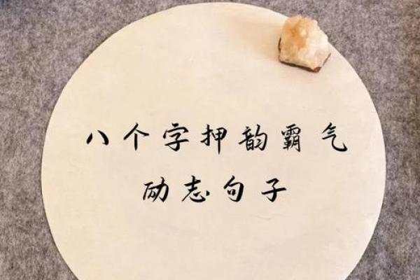 励志名言八字