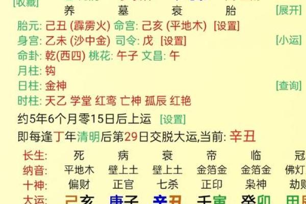 八字历史