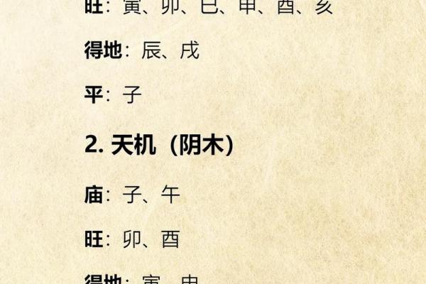 紫薇斗数大运查询表