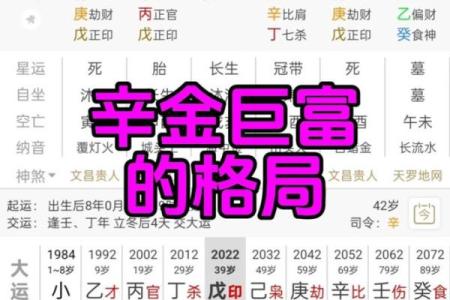百亿巨富八字格局