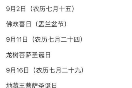 佛教平时都有一些什么节日？