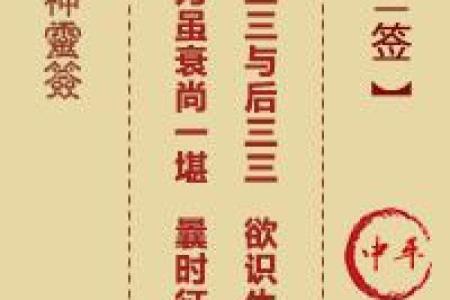 车公灵签第四十五签：积薪历火非无事