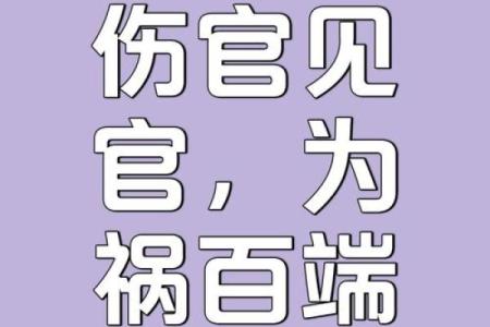 八字忌伤官