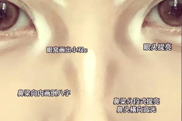 鼻子八字型特征及处理技巧！
