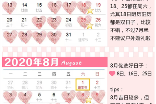 结婚吉日的选择，一定要精确到年月日