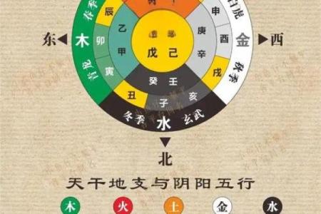 十二地支阴阳五行及方位