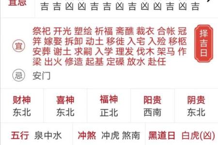 2024年10月3日(农历九月初一)每日老黄历时辰宜忌介绍