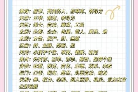 紫薇斗数桃花星6