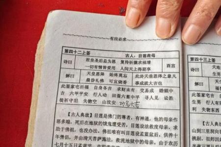 观音灵签第14签求姻缘