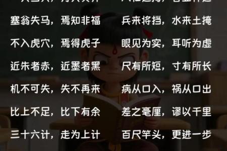 用八字成语