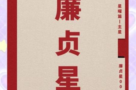 廉贞星什么星座