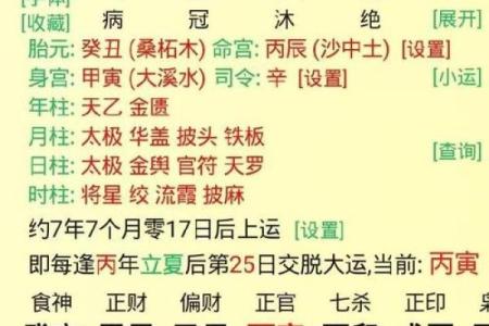 八字测一生