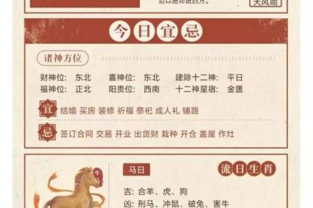 黄历生肖相冲查询,日子相冲对照表