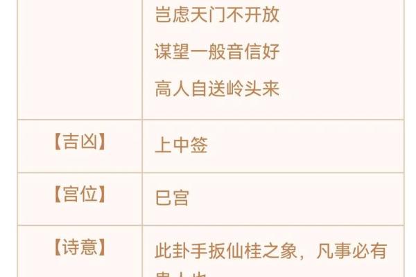 天仙圣母灵签解签