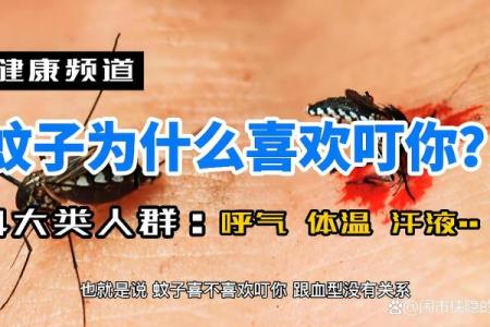 蚊子不喜欢什么血型 蚊子厌恶哪种血型
