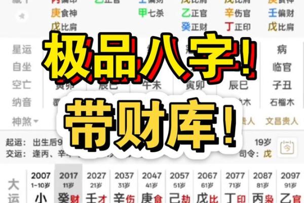 “八字金庫，解读你的人生财富”