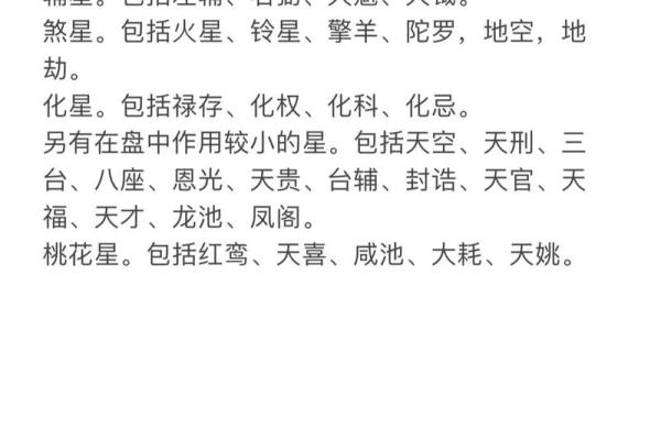 紫薇斗数吉星
