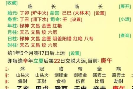 命理算命术语大全