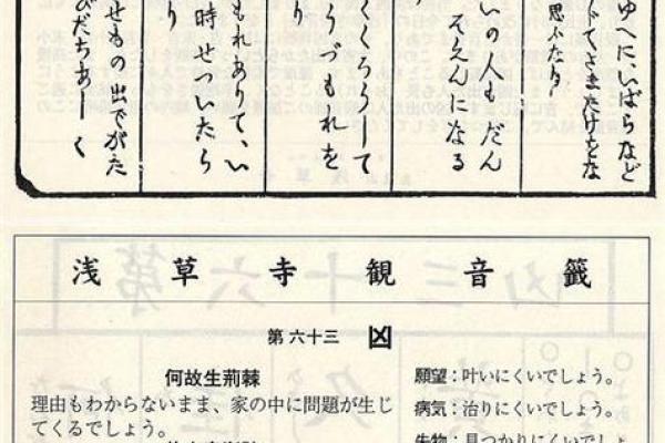 观音免费灵签