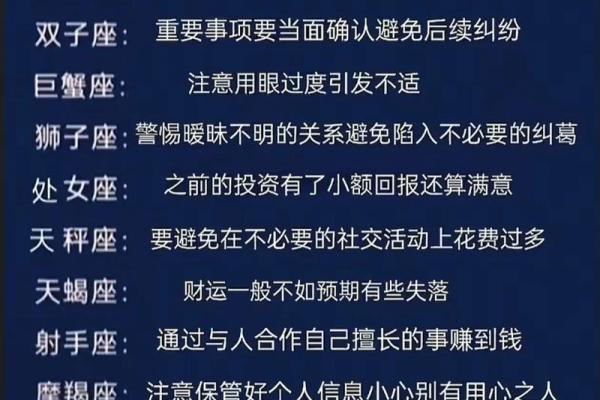 星座每日运势查询：掌握未来运势，助力生活幸福。