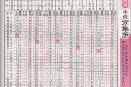 黄历甲子日  甲子万年历查询