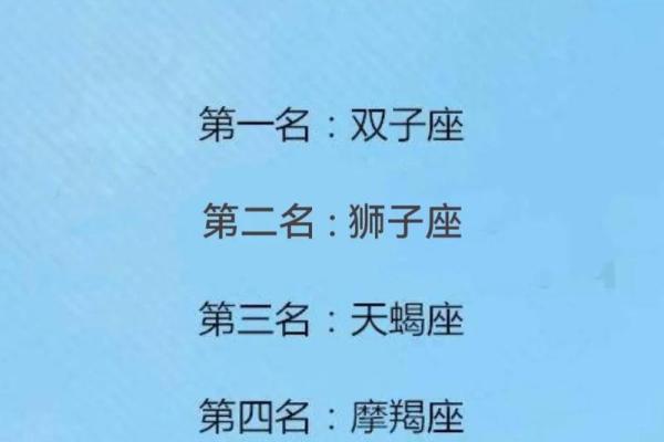 明天所有星座总体运势