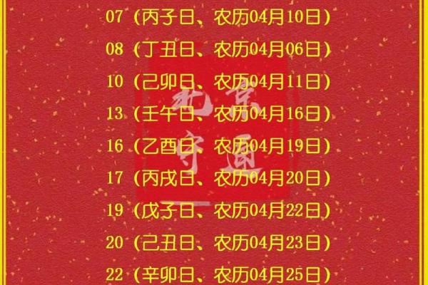2〇2〇年5月受孕选择吉日