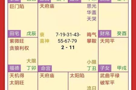紫薇斗数命盘怎么看