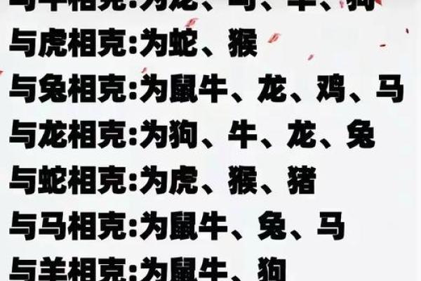 八字算命生肖相冲是什么意思