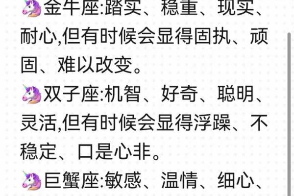 十二星座卡通形象大全及性格特点分析