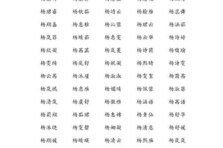 杨姓女孩名字大全-杨姓女孩起名字大全-杨姓名字大全姓名