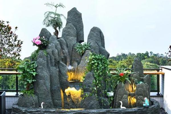 房子前面装假山喷泉风水 房子前面装假山喷泉风水