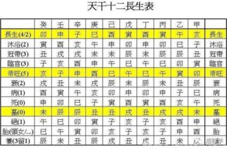 以八字为依据 十二长生是什么